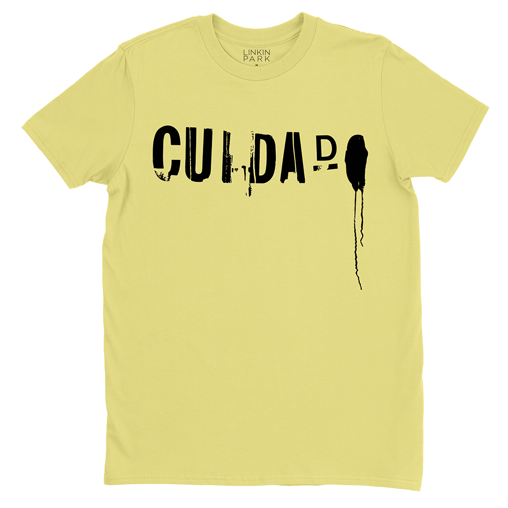 Cuidado Yellow Tee