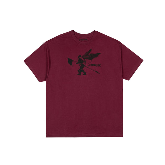 SideStreetSoldier Burgundy Tee