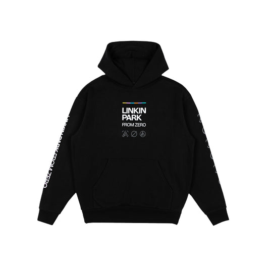 From Zero Radiate Black Hoodie
