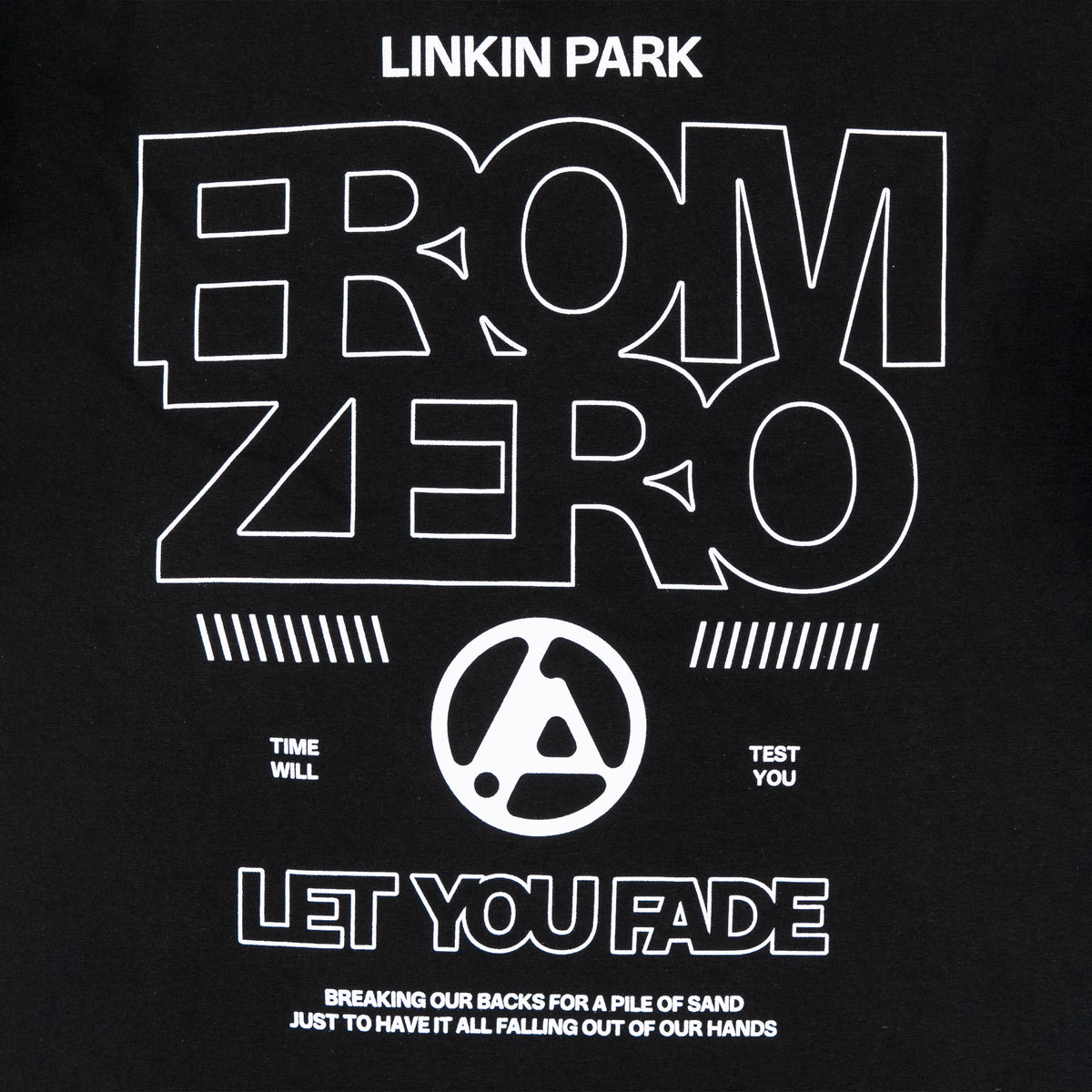 FZ Let You Fade Black Tee