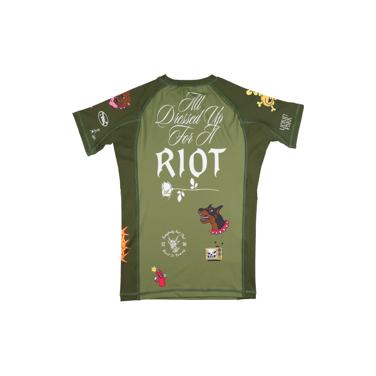 LPPL × Jasper Wong No Gi Rashguard – Linkin Park Store