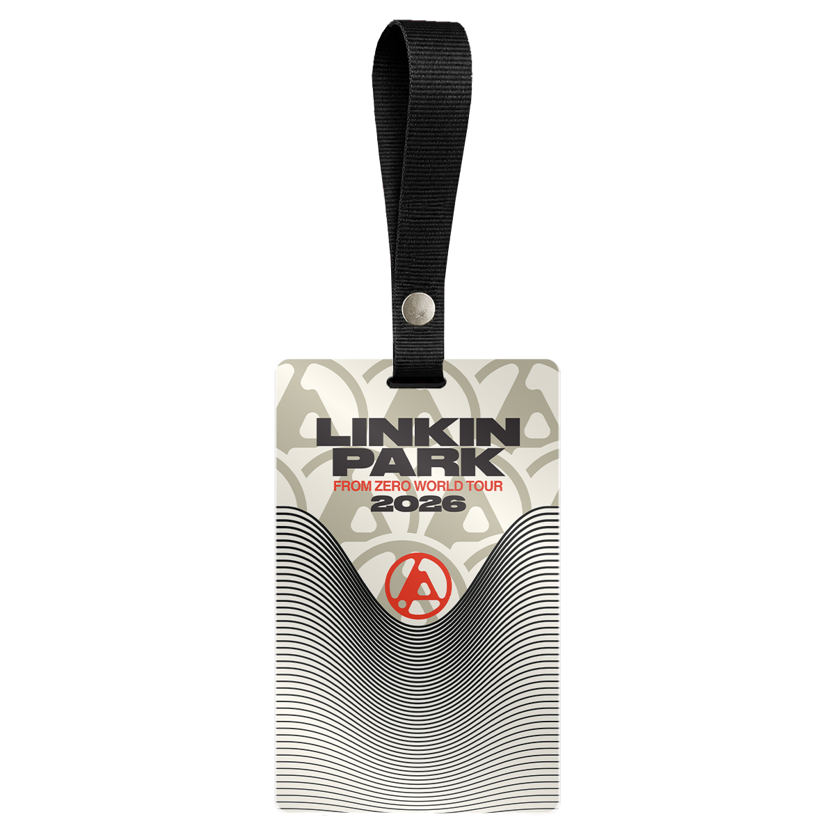 From Zero 2026 Black World Tour Bookmark