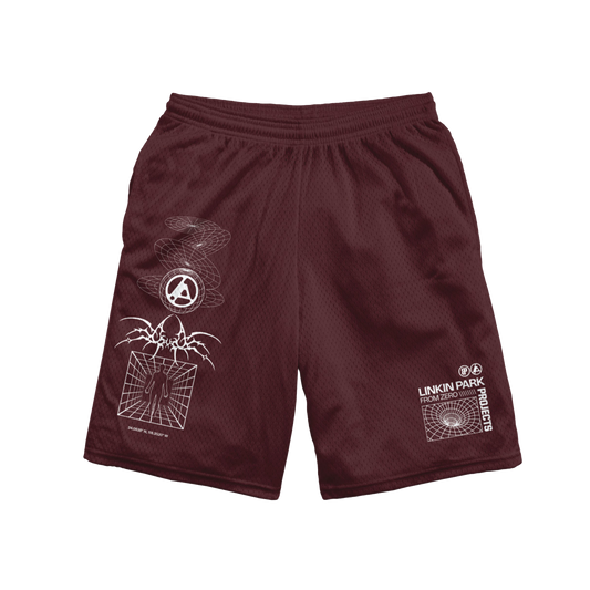 LP x BP Concept 2 Maroon Shorts
