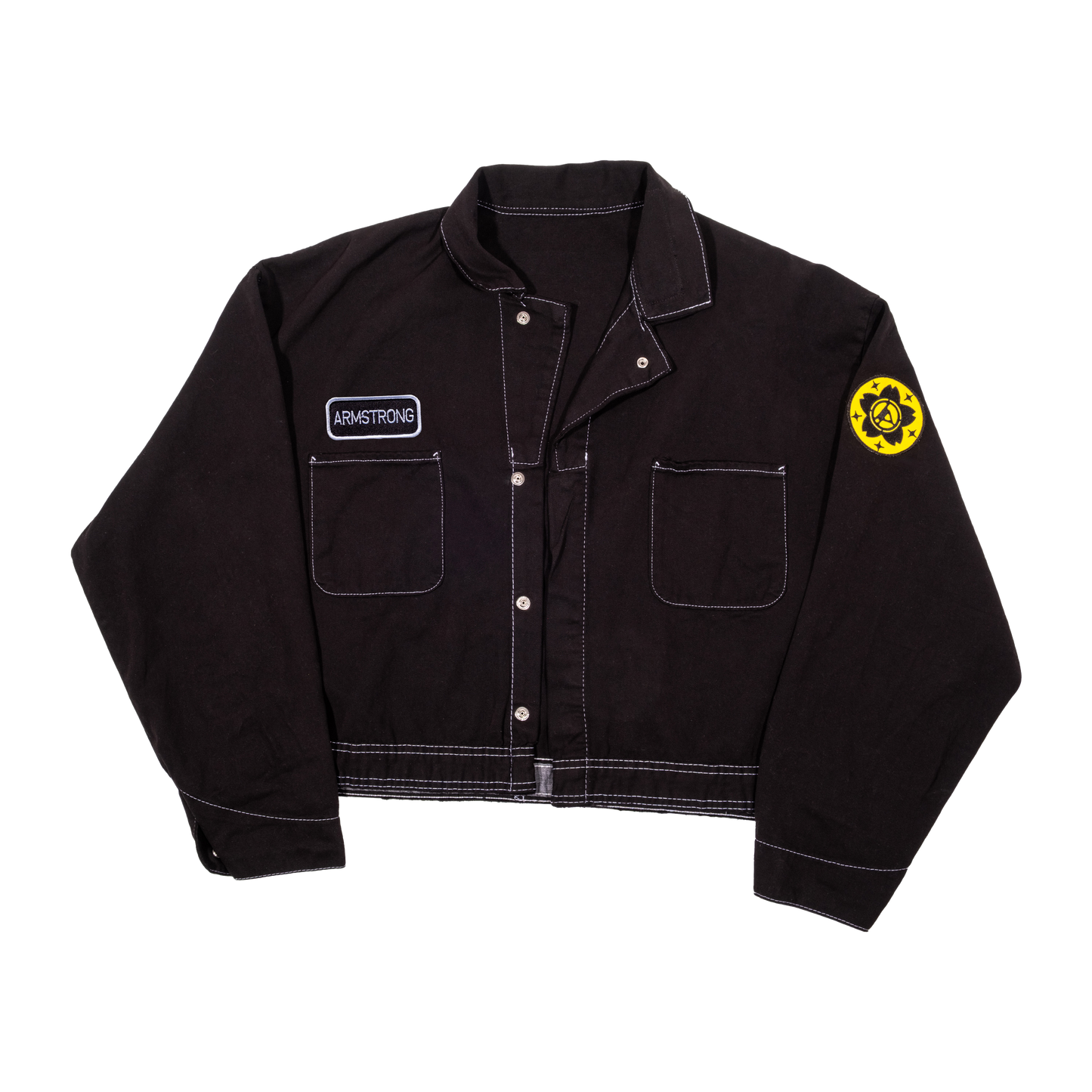 LPPL x SUAY CROPPED LONGSLEEVE PATCH JACKET