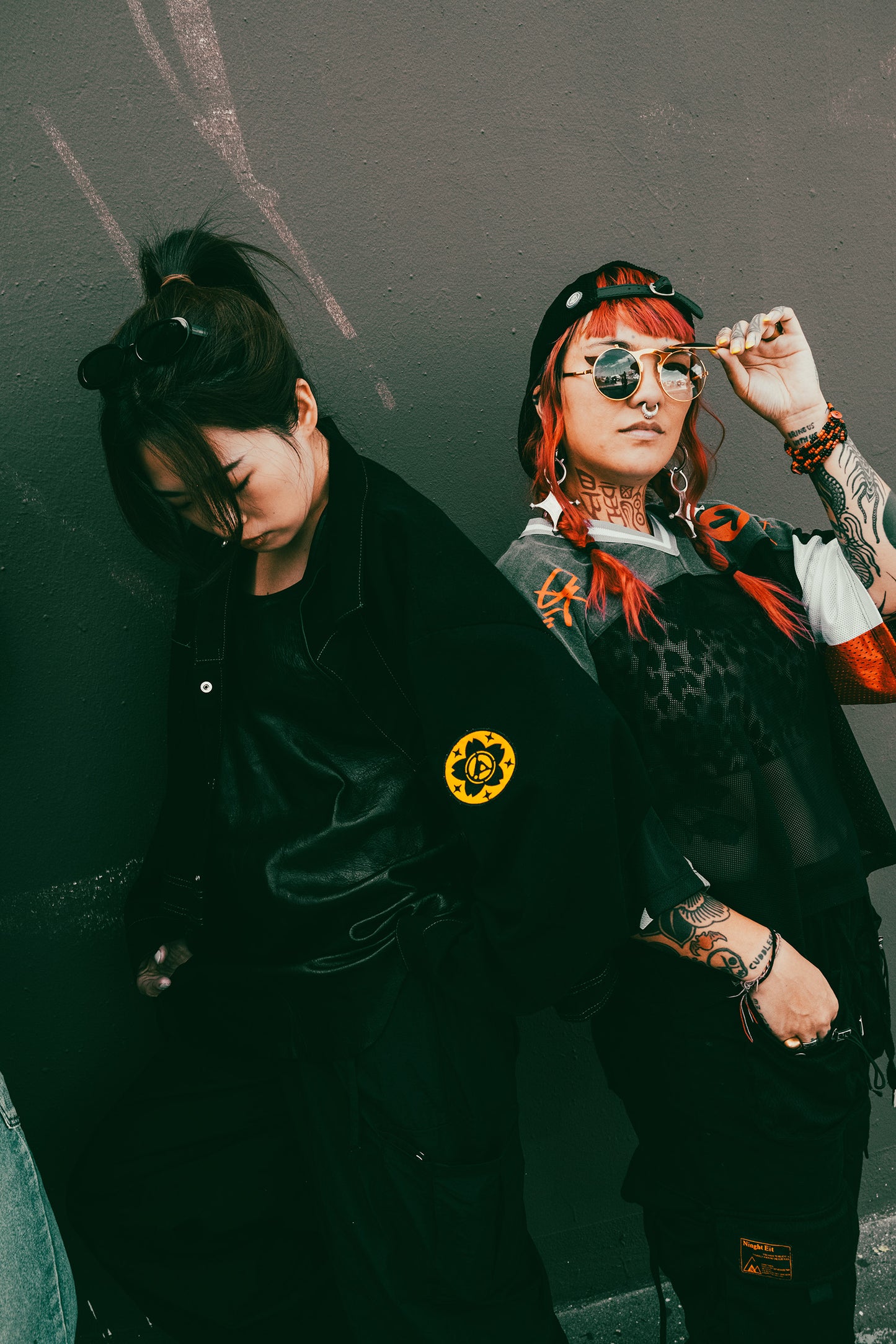 LPPL x SUAY CROPPED LONGSLEEVE PATCH JACKET