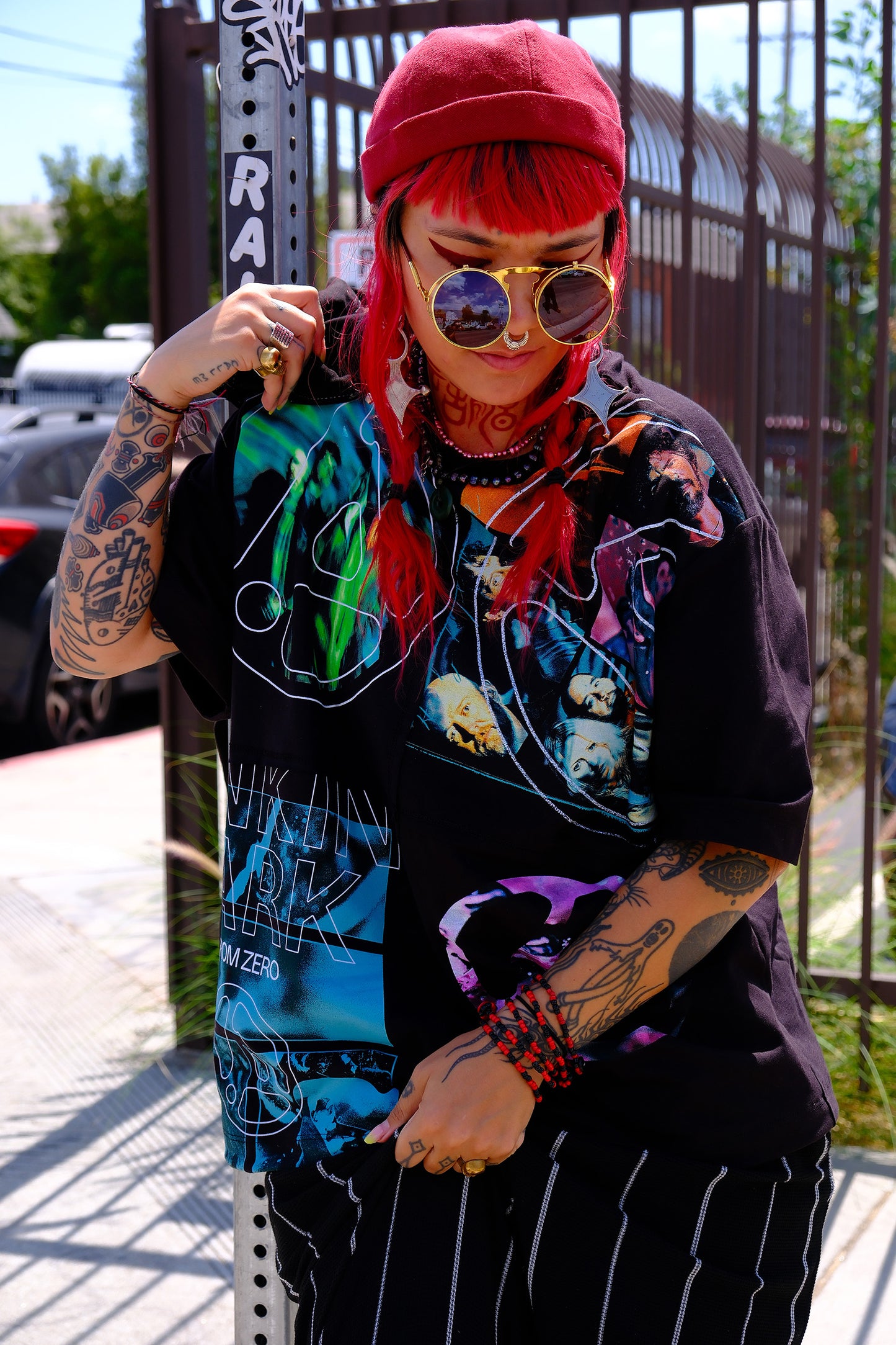 LPPL x SUAY 4 PANEL COLORFUL FROM ZERO REWORK TEE