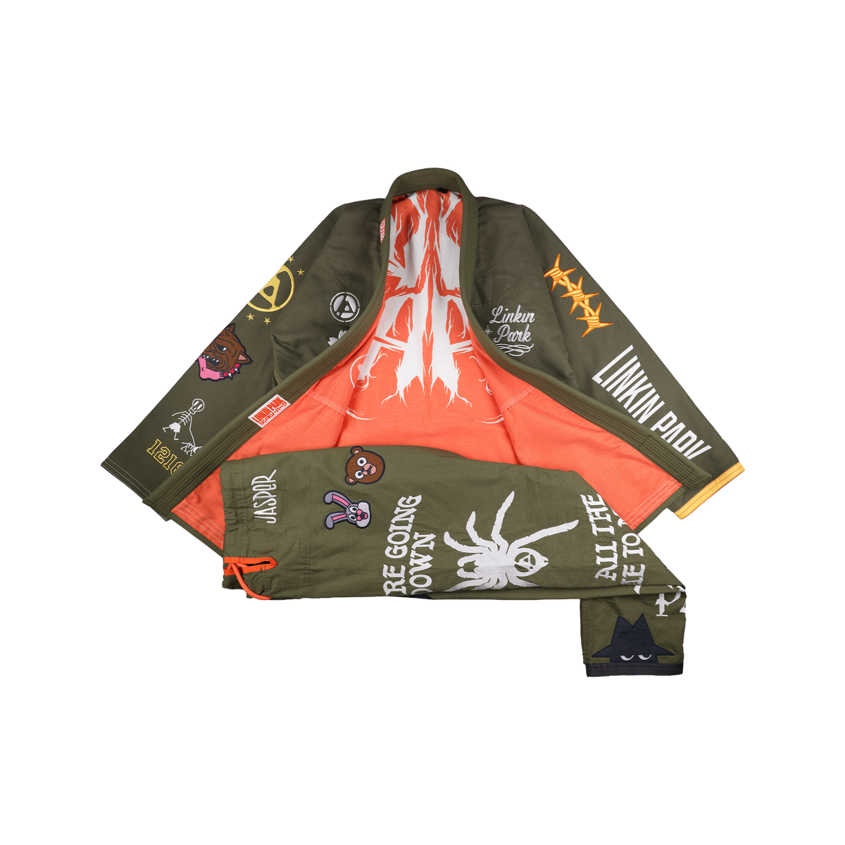 LPPL × Jasper Wong No Gi Rashguard – Linkin Park Store
