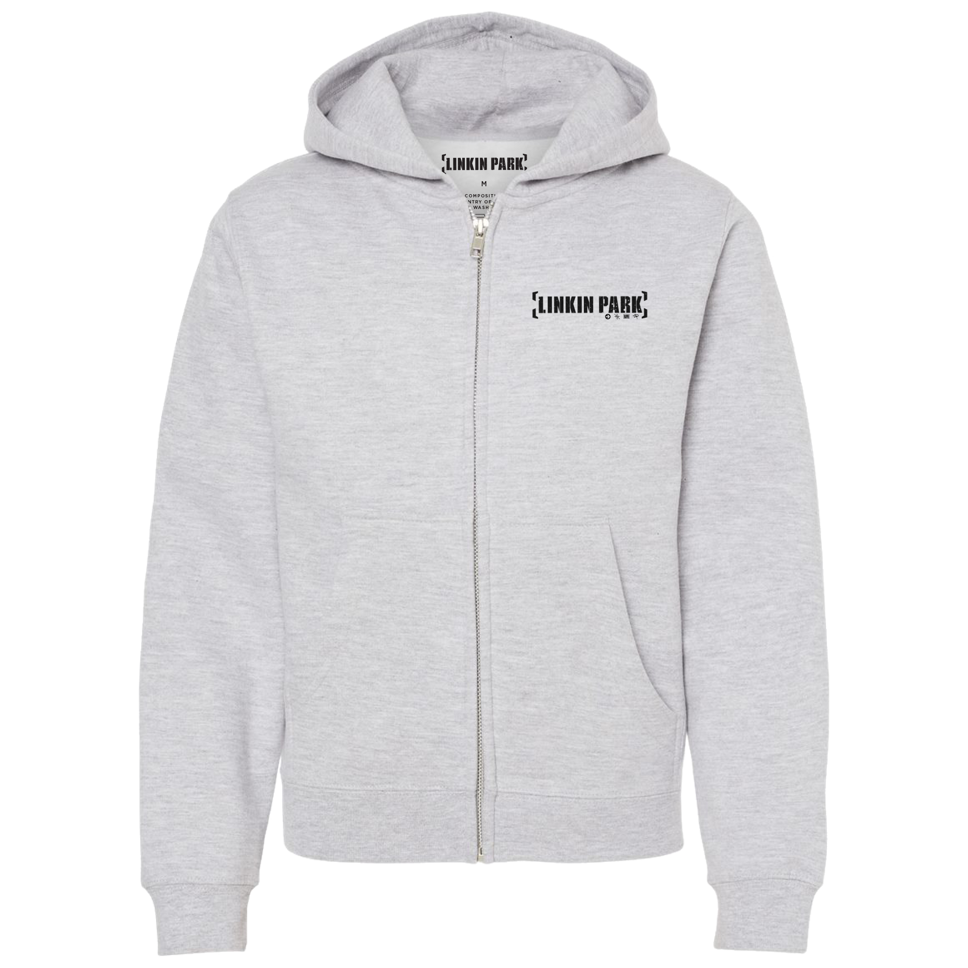 Street Soldier Youth Heather Grey Zip Hoodie – Linkin Park Store
