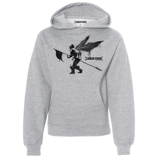 Street Soldier Youth Heather Grey Hoodie