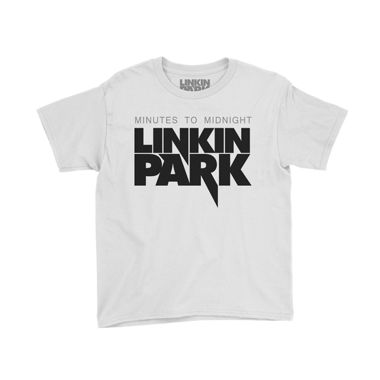 MTM Logo Youth White Tee