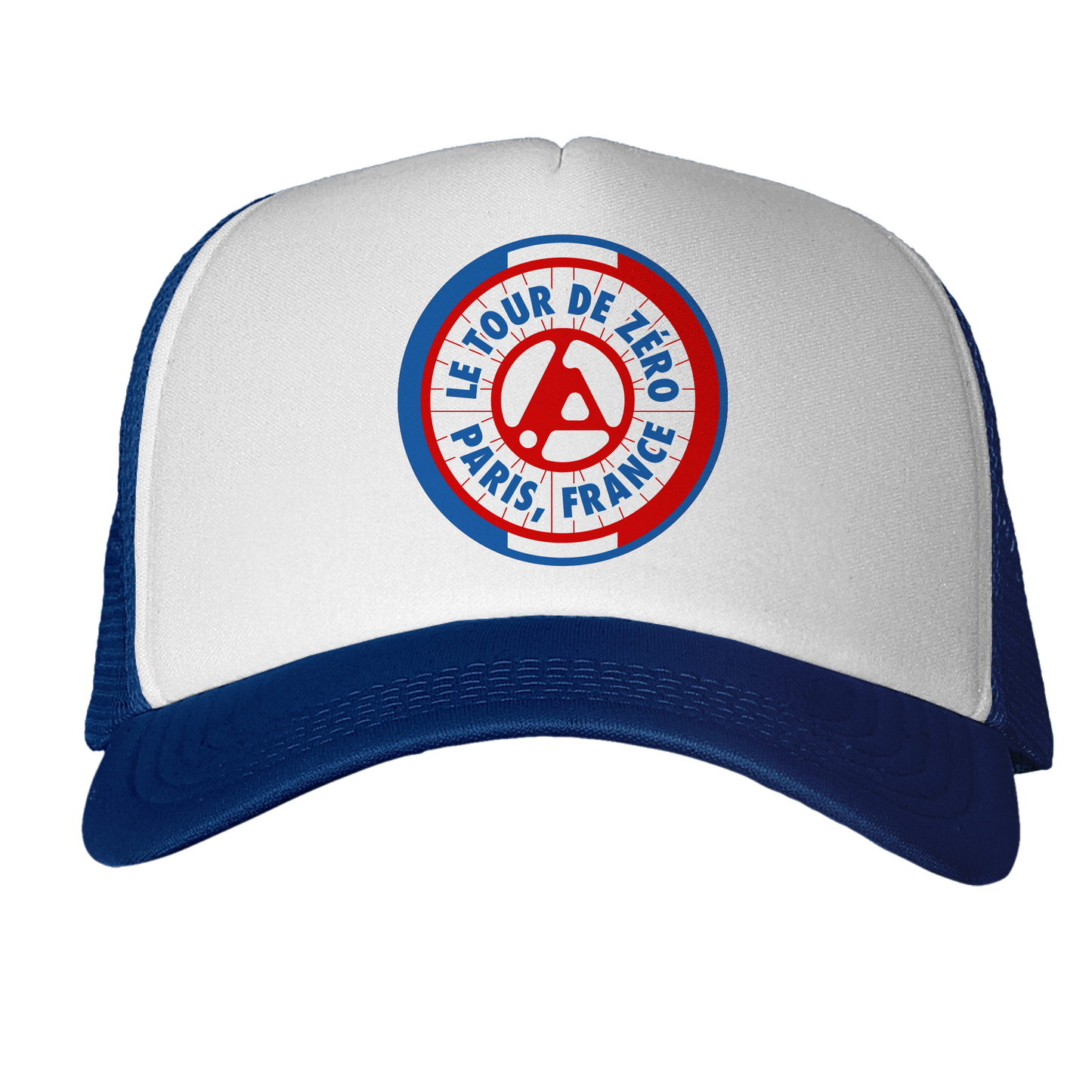 Le Tour De Zero Blue Trucker Hat
