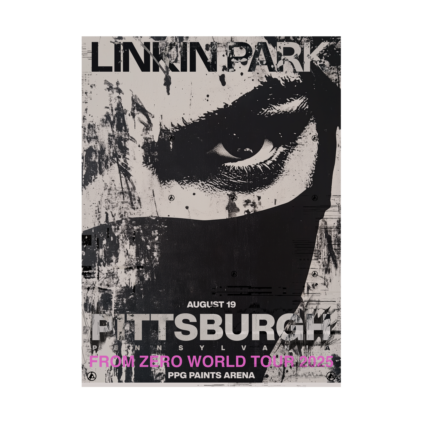 FZ 2025 Tour Pittsburgh Poster (Aug 19th) - PJ Richardson