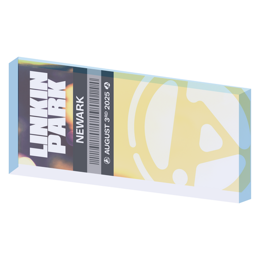 From Zero Commemorative Ticket Magnet Newark (Aug 3rd)