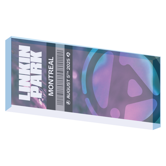 From Zero Commemorative Ticket Magnet Montreal (Aug 5th)