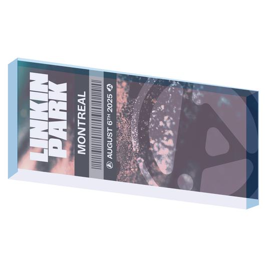 From Zero Commemorative Ticket Magnet Montreal (Aug 6th)