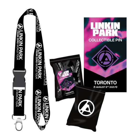 LP FZ Toronto Enamel Pin + Black Lanyard Bundle Pack (Aug 8th)