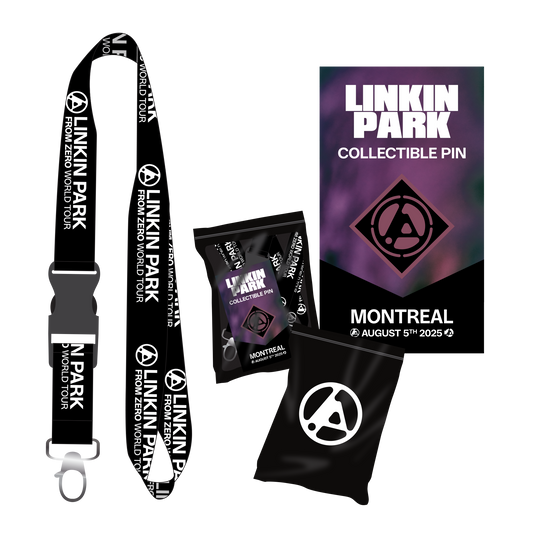 LP FZ Montreal Enamel Pin + Black Lanyard Bundle Pack (Aug 5th)