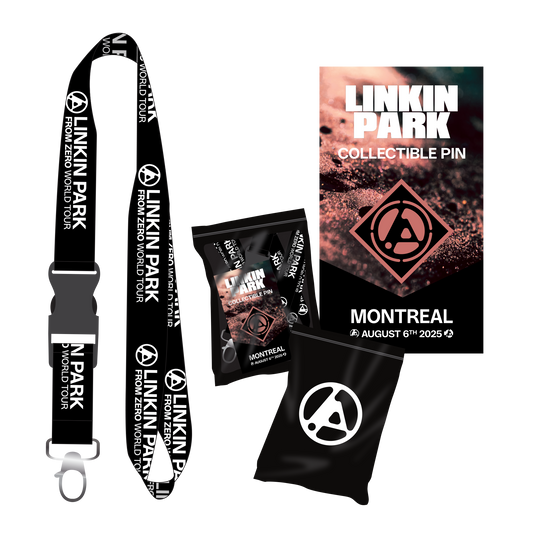 LP FZ Montreal Enamel Pin + Black Lanyard Bundle Pack (Aug 6th)