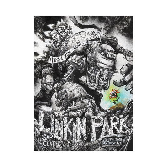 FZ 2025 Tour San Jose Poster (Sep 15th) - Jonathan Wayshack