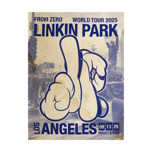 FZ 2025 Tour Los Angeles Poster (Sep 13th) - OG SLICK