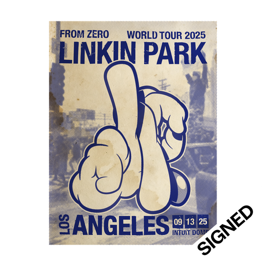 FZ 2025 Tour Los Angeles SIGNED Poster (Sep 13th) - OG SLICK