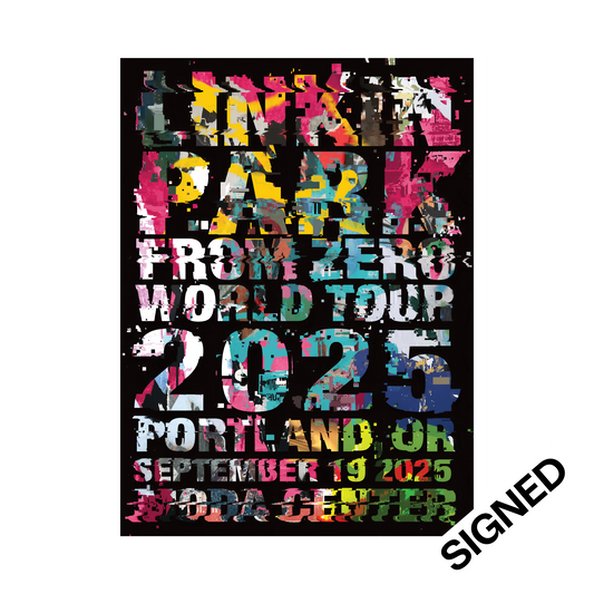 FZ 2025 Tour Portland SIGNED Poster (Sep 19th) - ASKEW ONE
