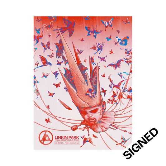 FZ 2025 Tour Seattle SIGNED Poster (Sep 24th)  - James Jean