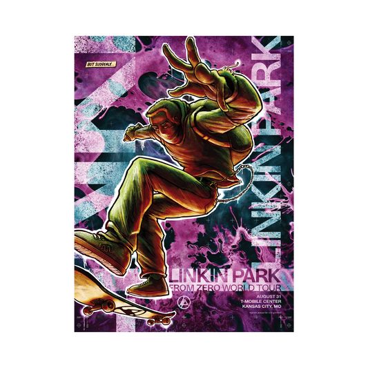 FZ 2025 Tour Kansas City Poster (Aug 31st) - NC Winters