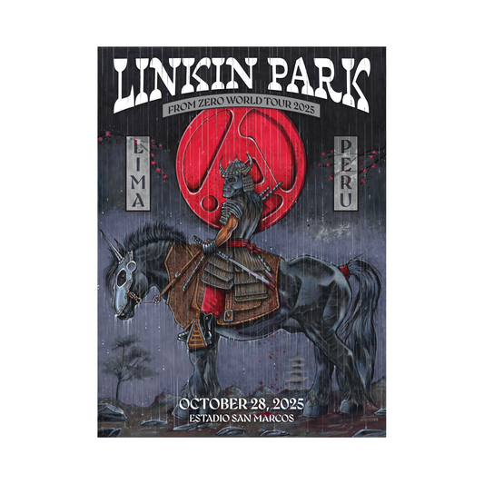 FZ 2025 Tour Lima Poster (Oct 28th) - Tom Robb
