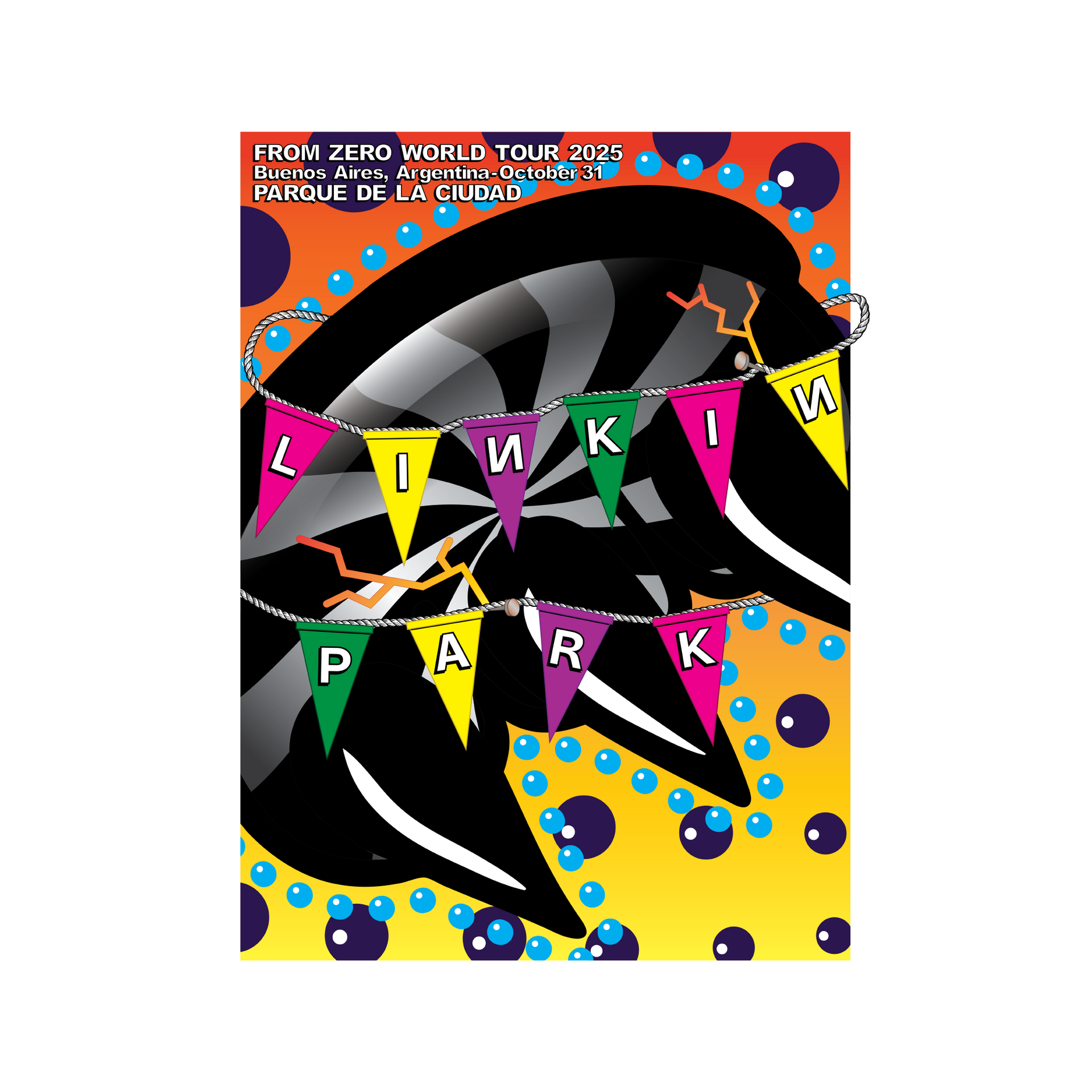 FZ 2025 Tour Buenos Aires Poster (Oct 31st) - Claudia 
