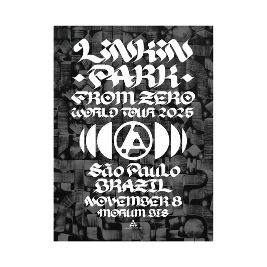 FZ 2025 Tour Sao Paulo Poster (Nov 8th) - ROSTARR