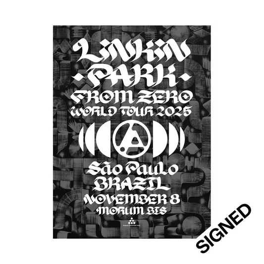 FZ 2025 Tour Sao Paulo SIGNED Poster (Nov 8th) - ROSTARR