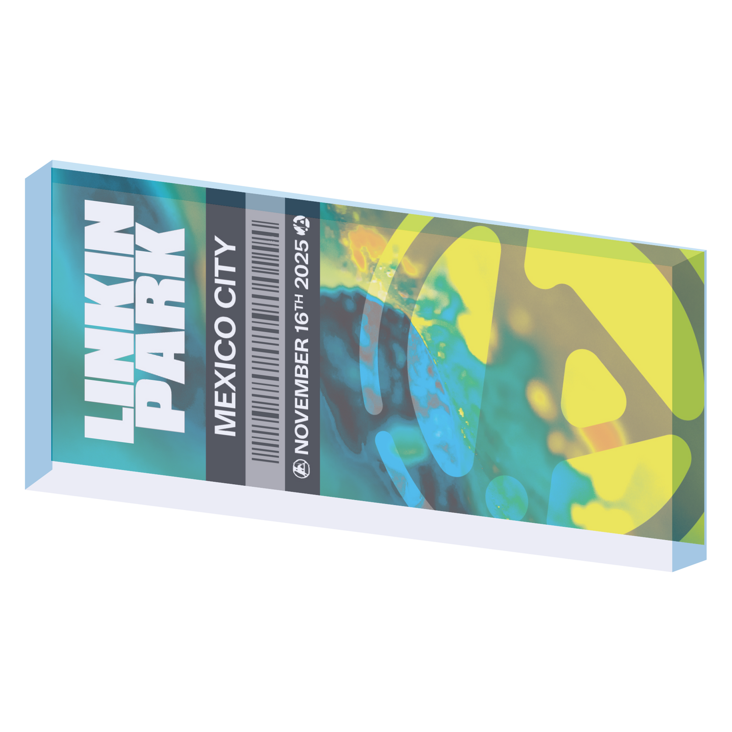 Mexico City Commemorative Ticket Magnet (Nov 16th)