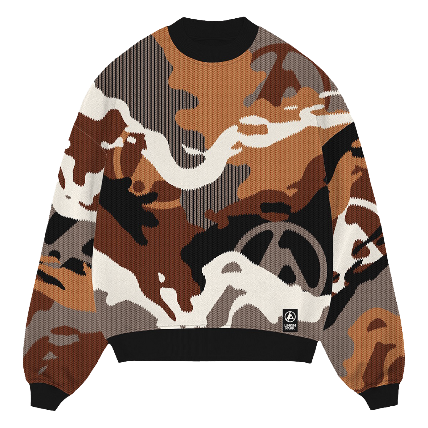 LP Holiday Sweater Camo Logo
