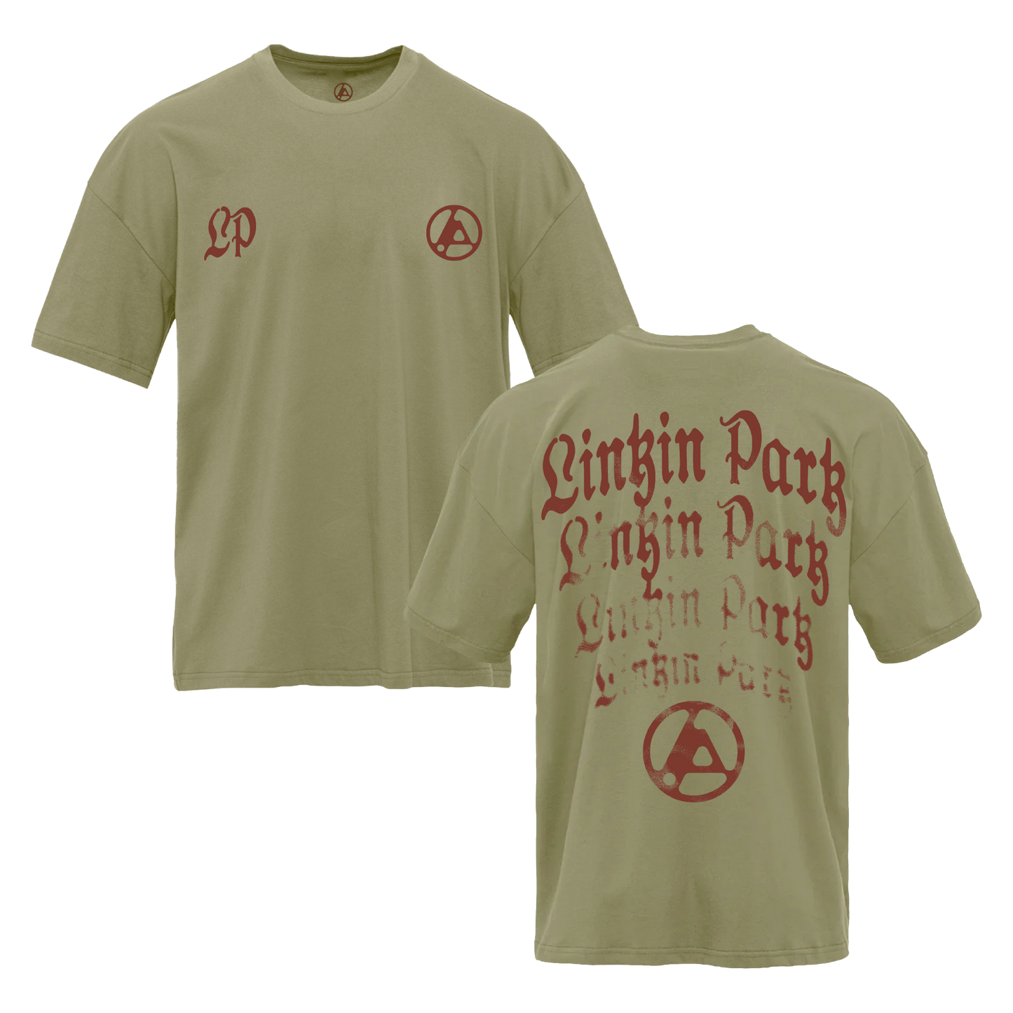 Arch Repeat Light Olive Tee