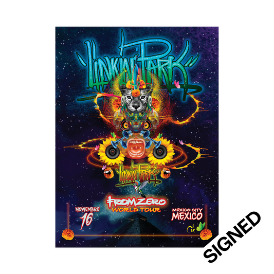 FZ 2025 Tour Mexico City SIGNED Poster (Nov 16th) - Cix