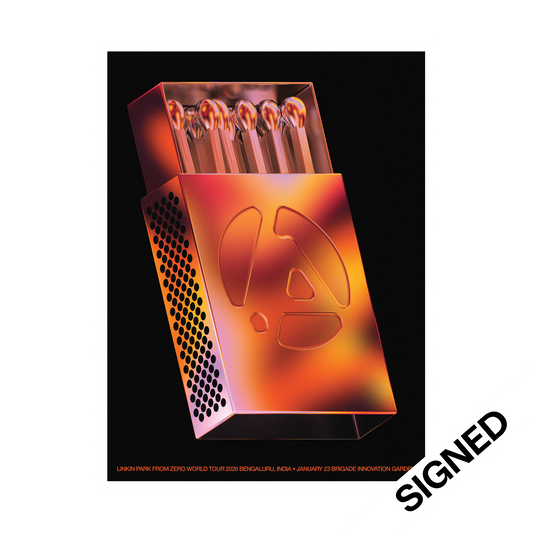 FZ 2026 Tour Bengaluru SIGNED Poster (Jan 23rd) - Karan Singh