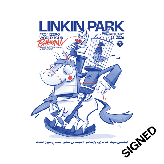 FZ 2026 Tour Sakhir SIGNED Poster (Jan 18th) - Deyaa Rambo