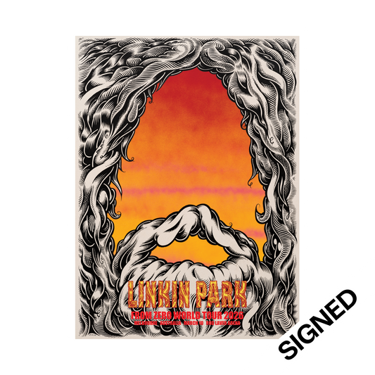 FZ 2026 Tour Melbourne #2 SIGNED Poster (Mar 10th) - Mark Dean Veca