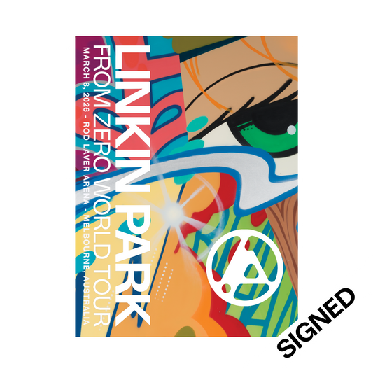 FZ 2026 Tour Melbourne #1 SIGNED Poster (Mar 8th) - CRASH