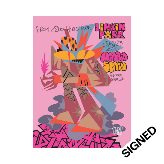 FZ 2026 Tour Madrid Signed Poster (June 23rd) - Conrad Flórez