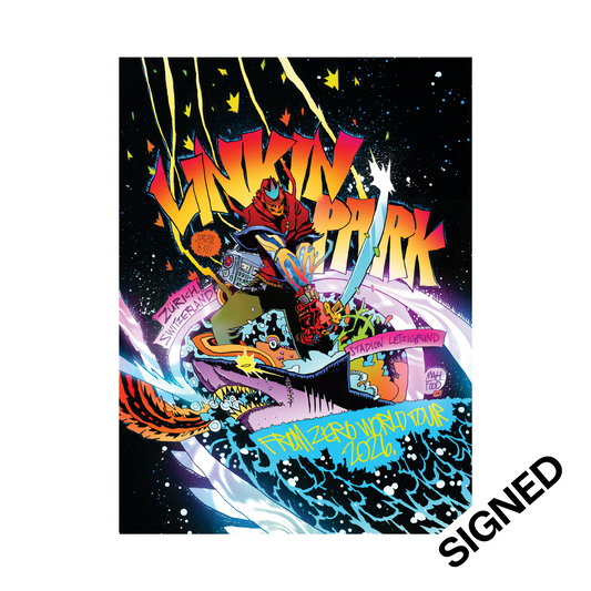FZ 2026 Tour Zurich Signed Poster (June 30th) - Jim Mahfood