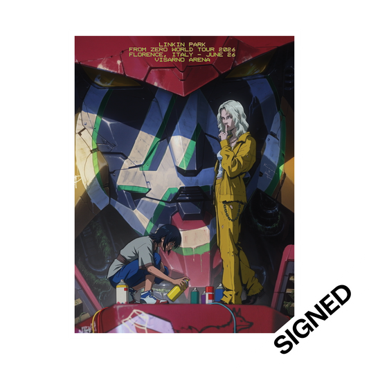 FZ 2026 Tour Florence Signed Poster (June 26th) - Maciej Kuciara & Daniels Gulbis