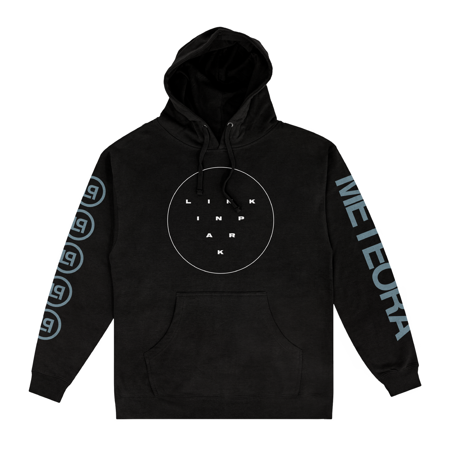 Meteora Circle Wall Black Hoodie