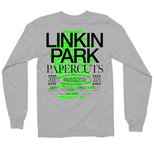 PPRCTS Heather Grey Long Sleeve Tee Back