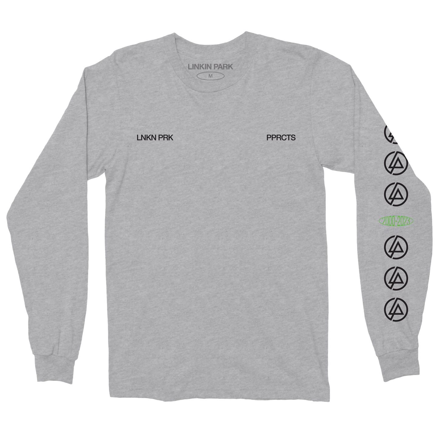 PPRCTS Heather Grey Long Sleeve Tee Front