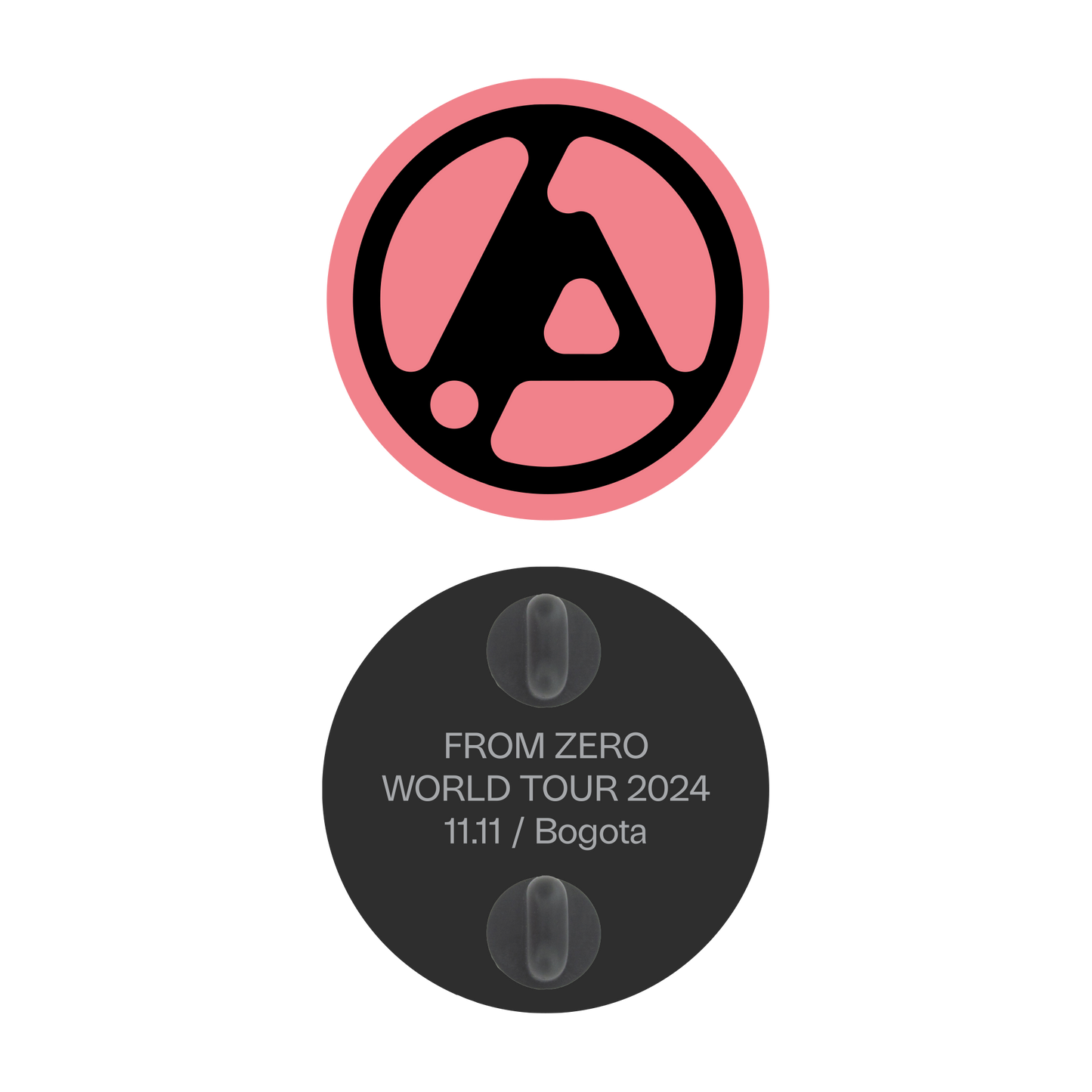 From Zero Bogota Enamel Pin