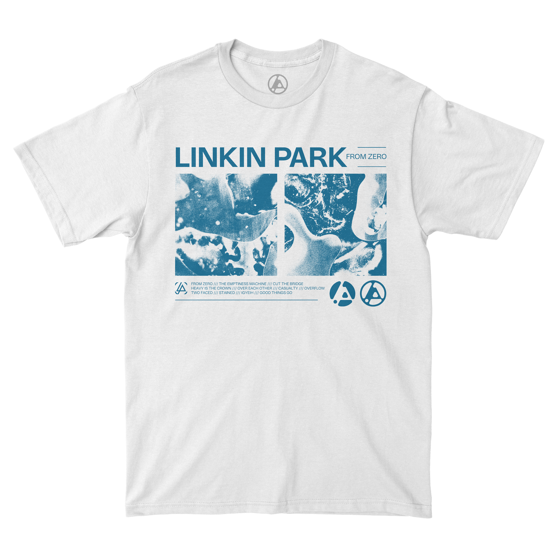 LINKIN PARK FROM ZERO Tシャツ Lサイズ From Zero Tracks White Tee – Linkin Park Store
