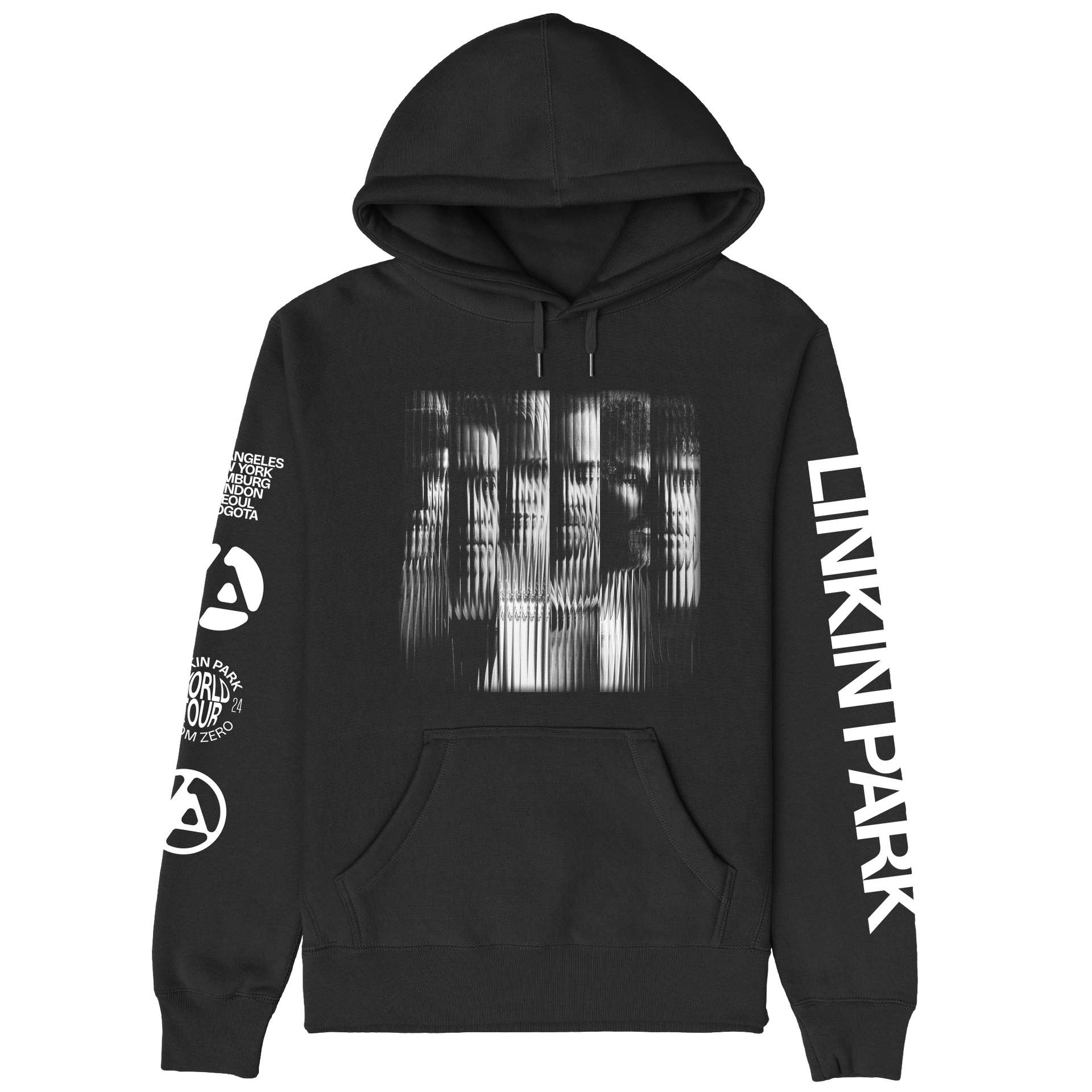 Official From Zero 2024 Black Tour Pullover Hoodie – Linkin Official From Zero 2024 Black Tour Pullover Hoodie – Linkin