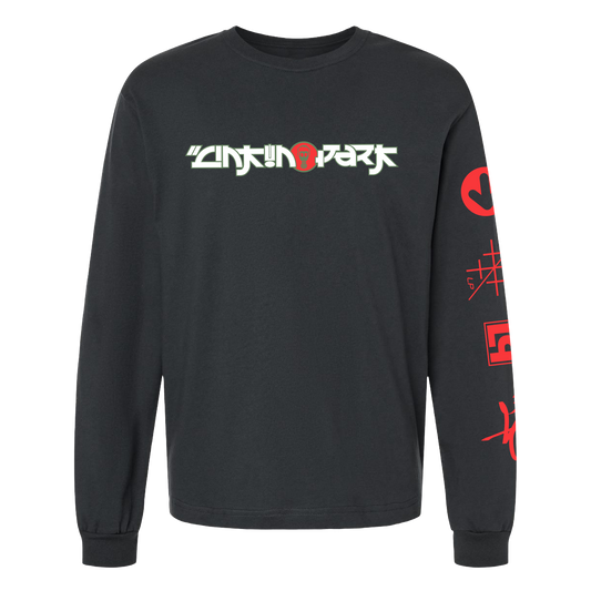 Vintage Gasmask Dark Grey LS Tee